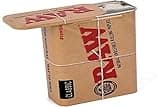 RAW 1 Tall Natural Rolling Papers Metal tin Cigarette Box photo