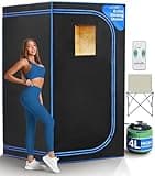 SereneLife SLISAU35BK Full Size Portable Steam Sauna photo